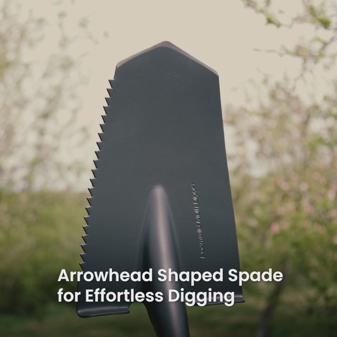 Load video: Roamwild Multi-Digger Spade & Fork Set