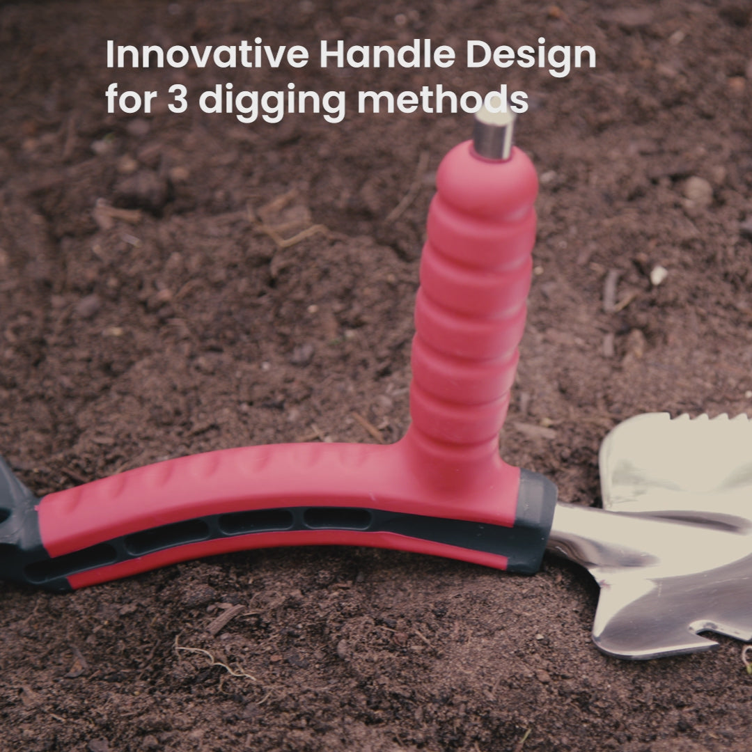 Load video: Roamwild Multi-Digger Hand Trowel