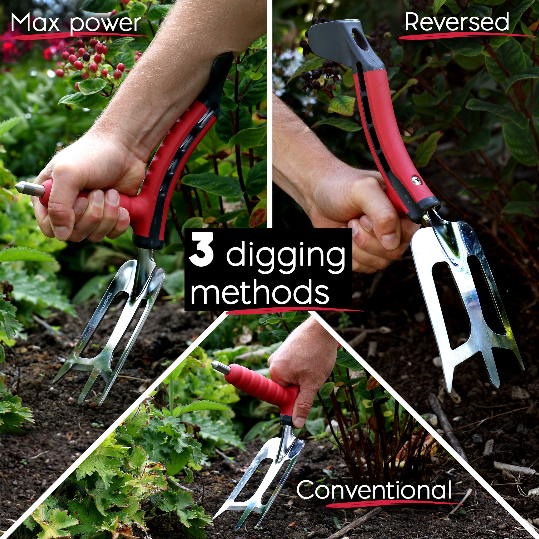 Roamwild Multi-Digger Hand Fork