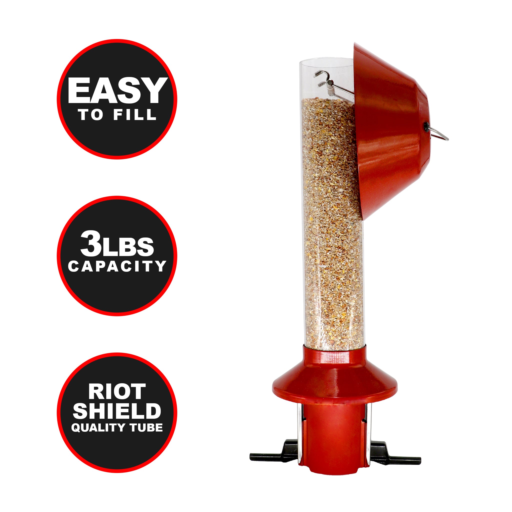 Roamwild PestOff Squirrel Proof Bird Feeder - Compact