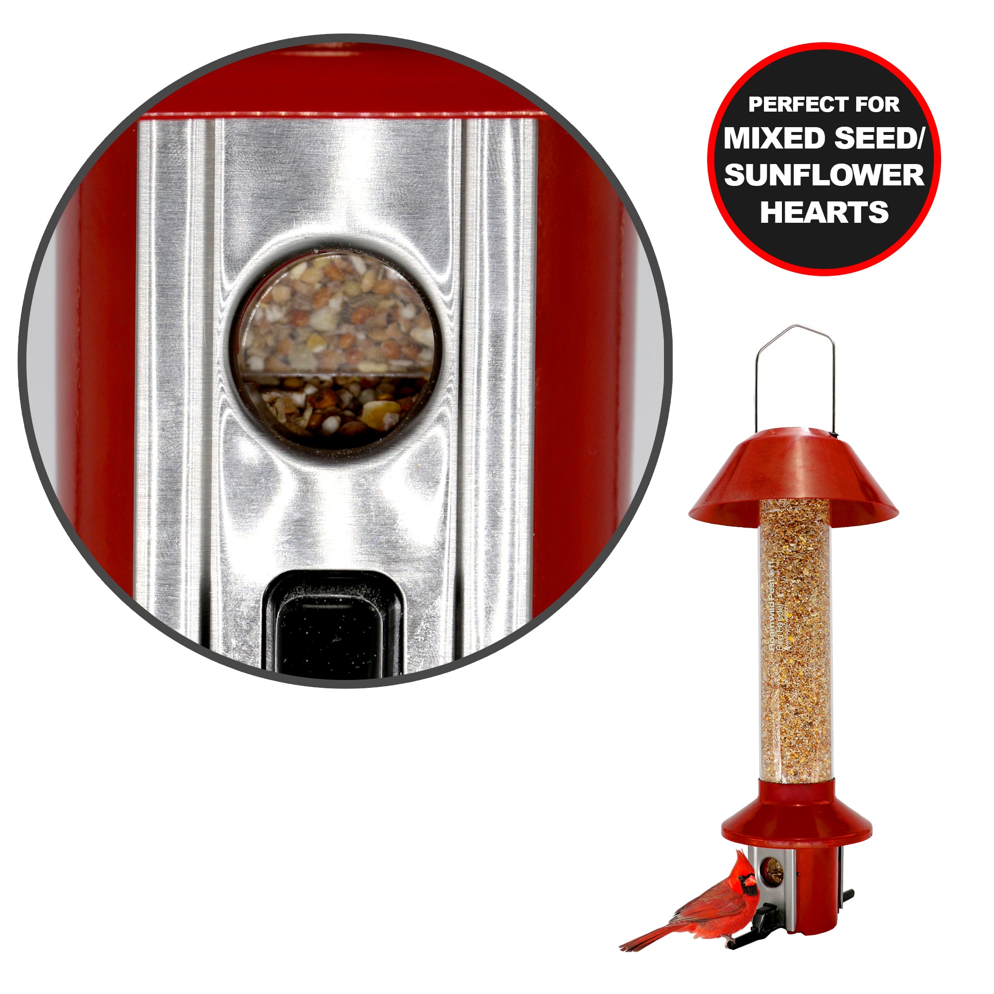 Roamwild PestOff Squirrel Proof Bird Feeder - Compact