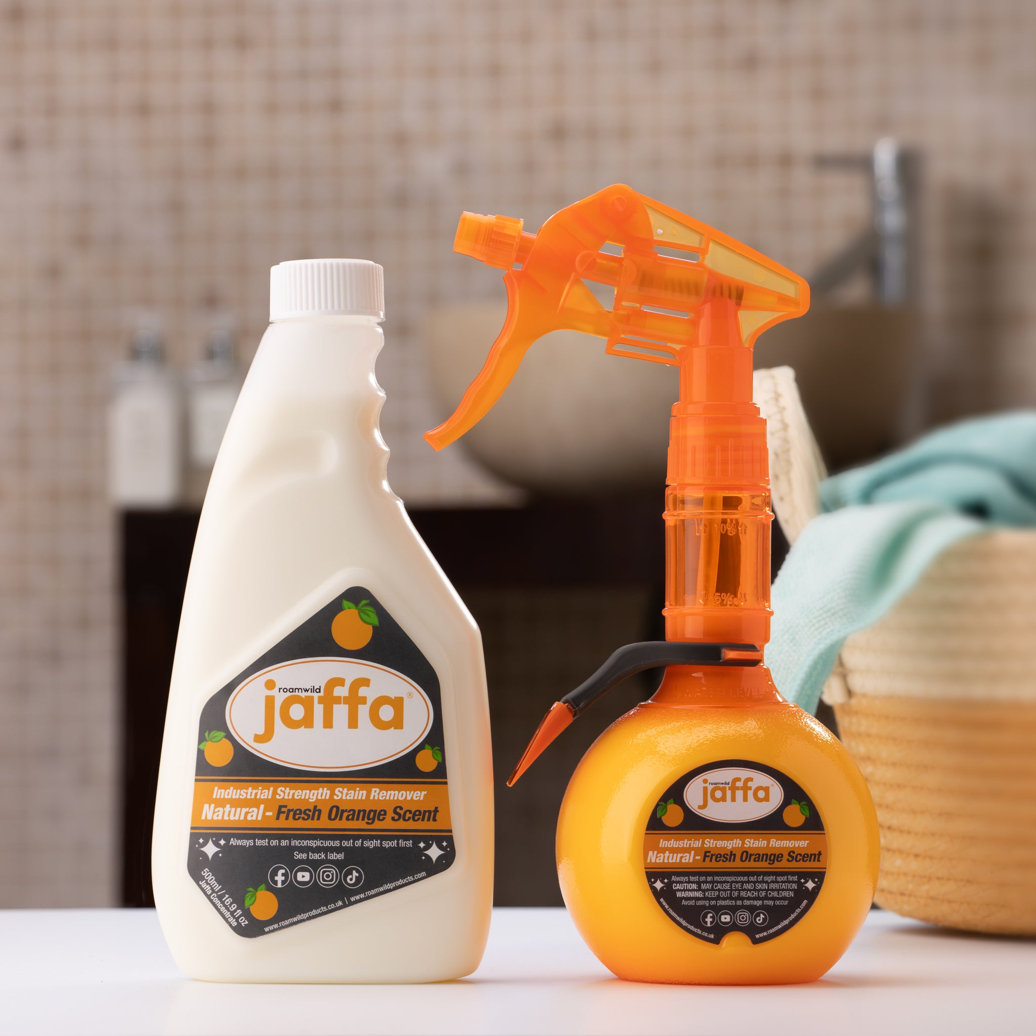 Roamwild Jaffa | Natürlicher Fleckenentferner für Zuhause