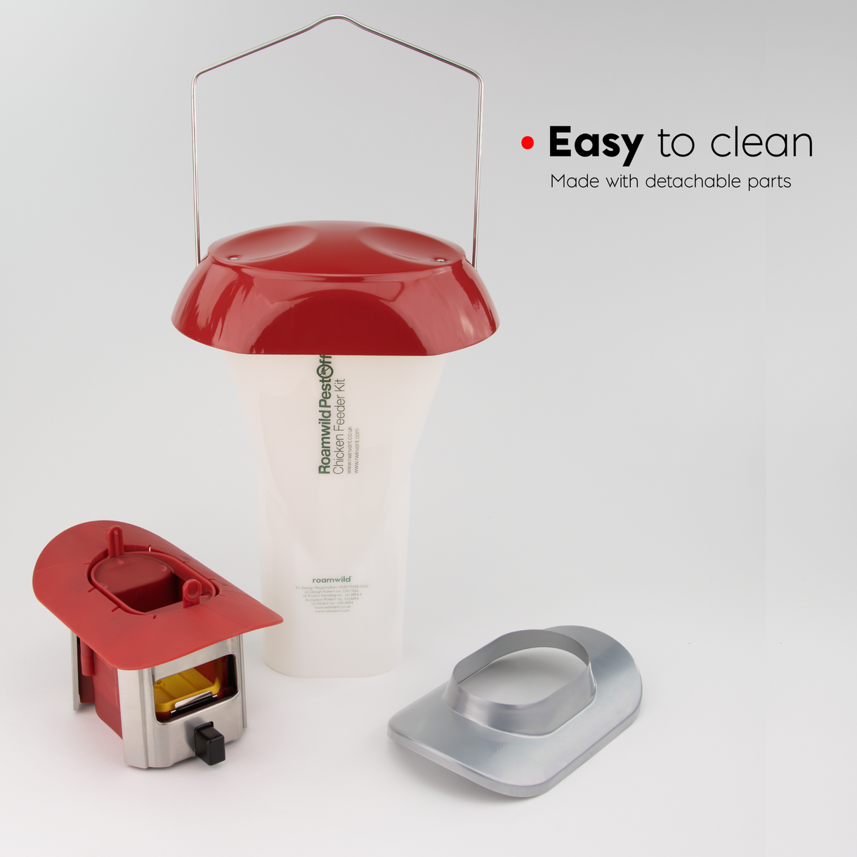 Photo inspiration: Care Recommendations For Rat Feeder Components Reference: Roamwild Pestoff Rat Proof Chicken Feeder