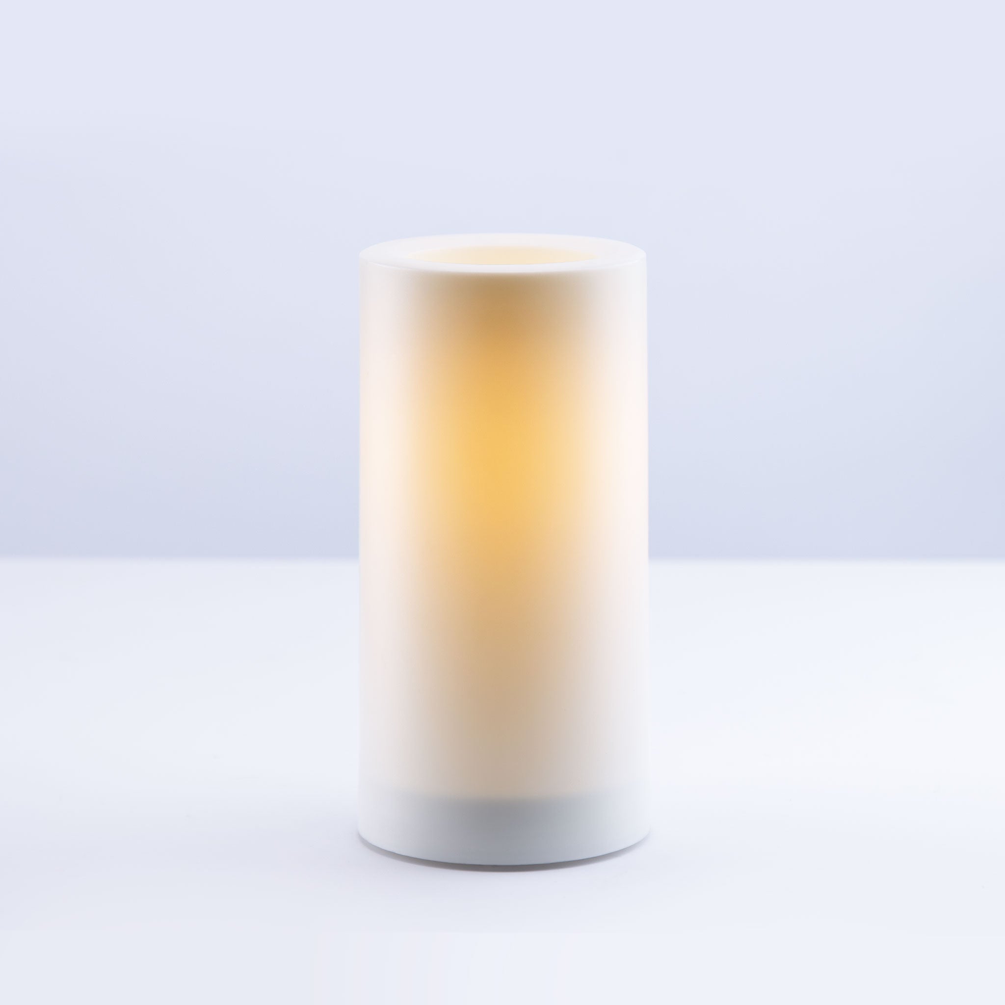 Rustikale Stumpenbatteriekerze 6 Zoll „Honey“ 