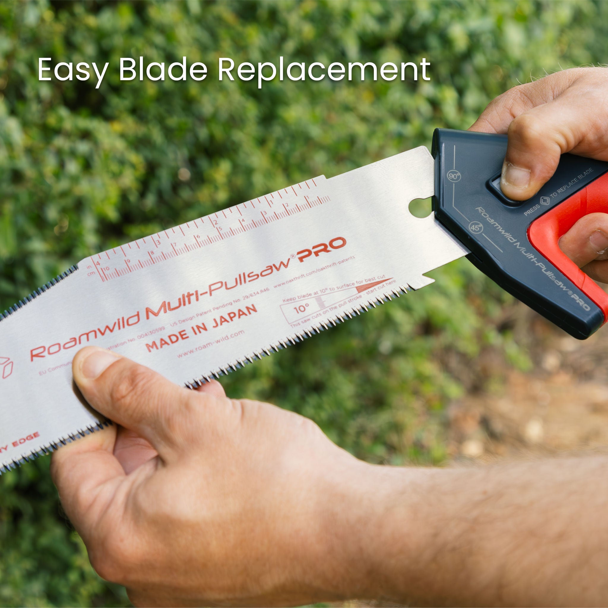 Roamwild Multi Pull Saw Pro | For Pruning & DIY