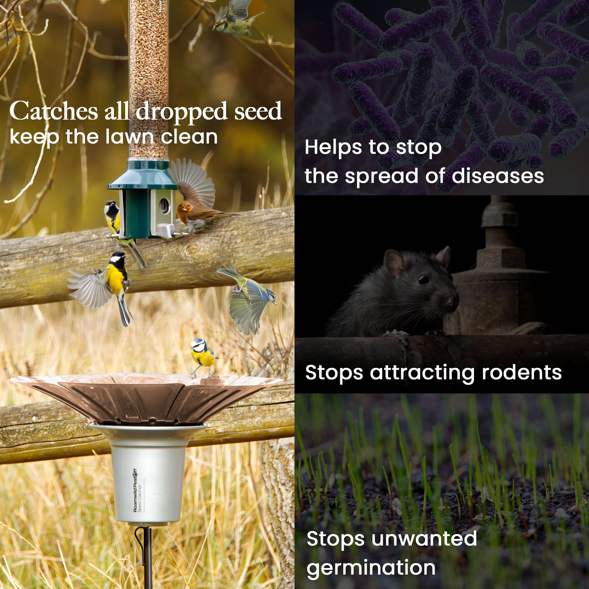 Roamwild PestOff Vogelfutterfänger