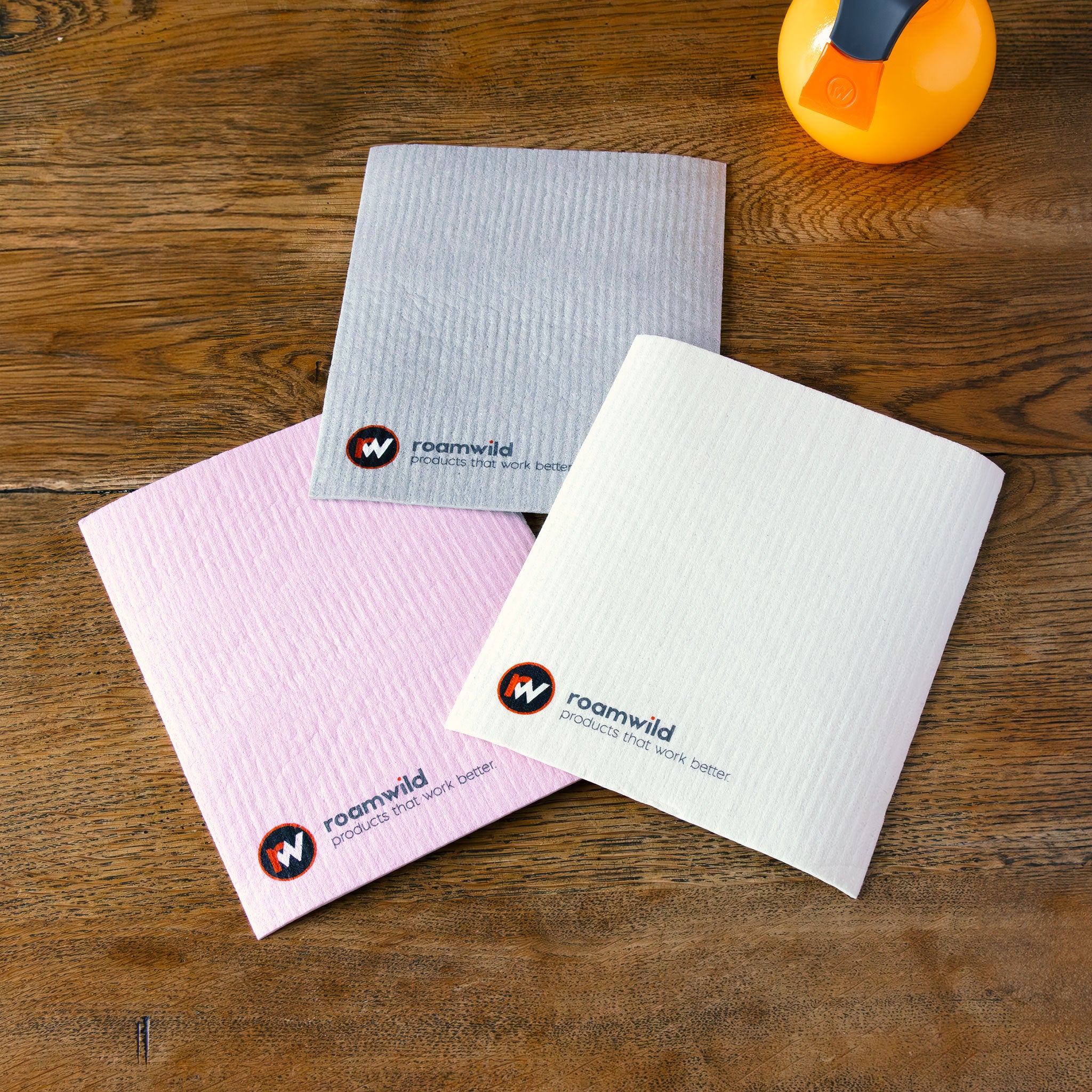 Roamwild Eco-Dishcloths | Never Buy Paper Towels Again