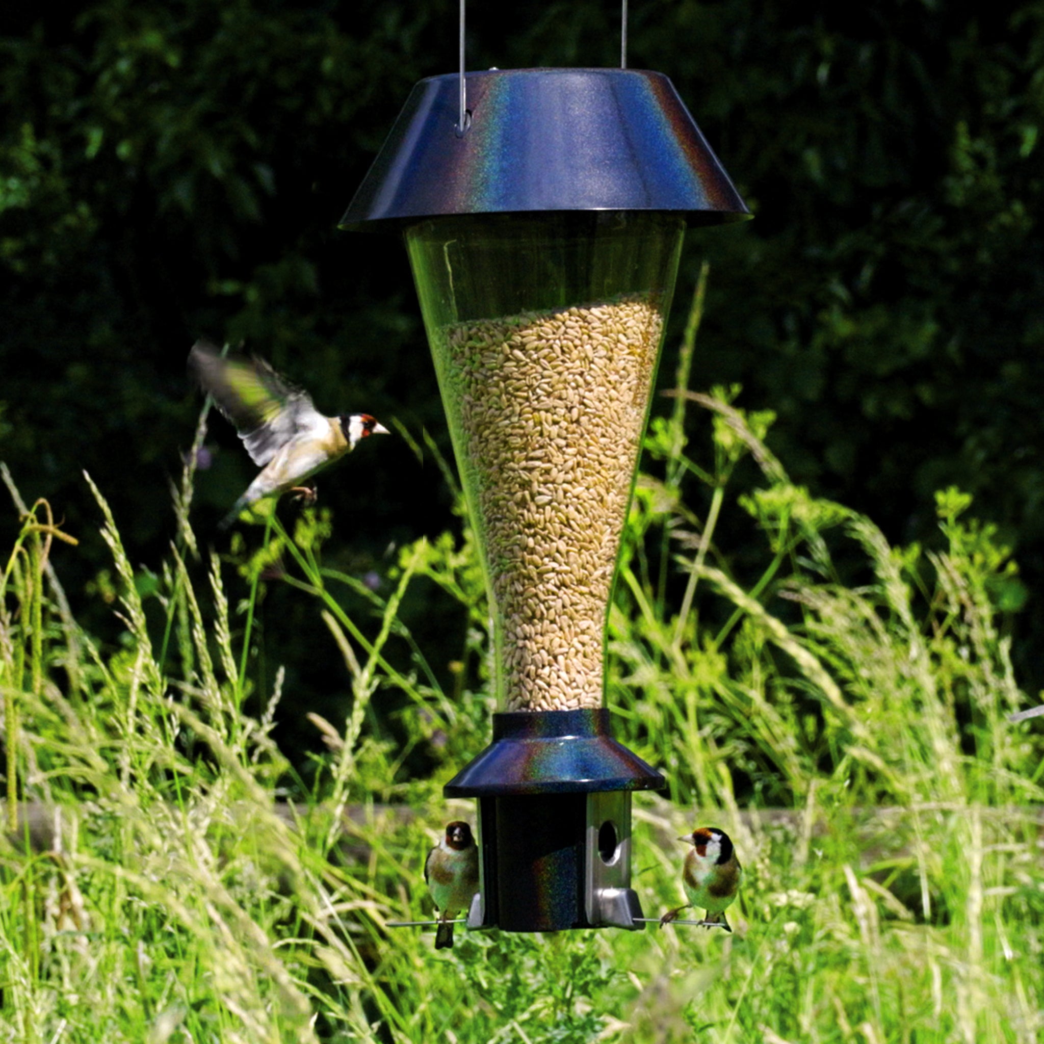 Roamwild Mega PestOff Eichhörnchensicheres Vogelfutterhaus 