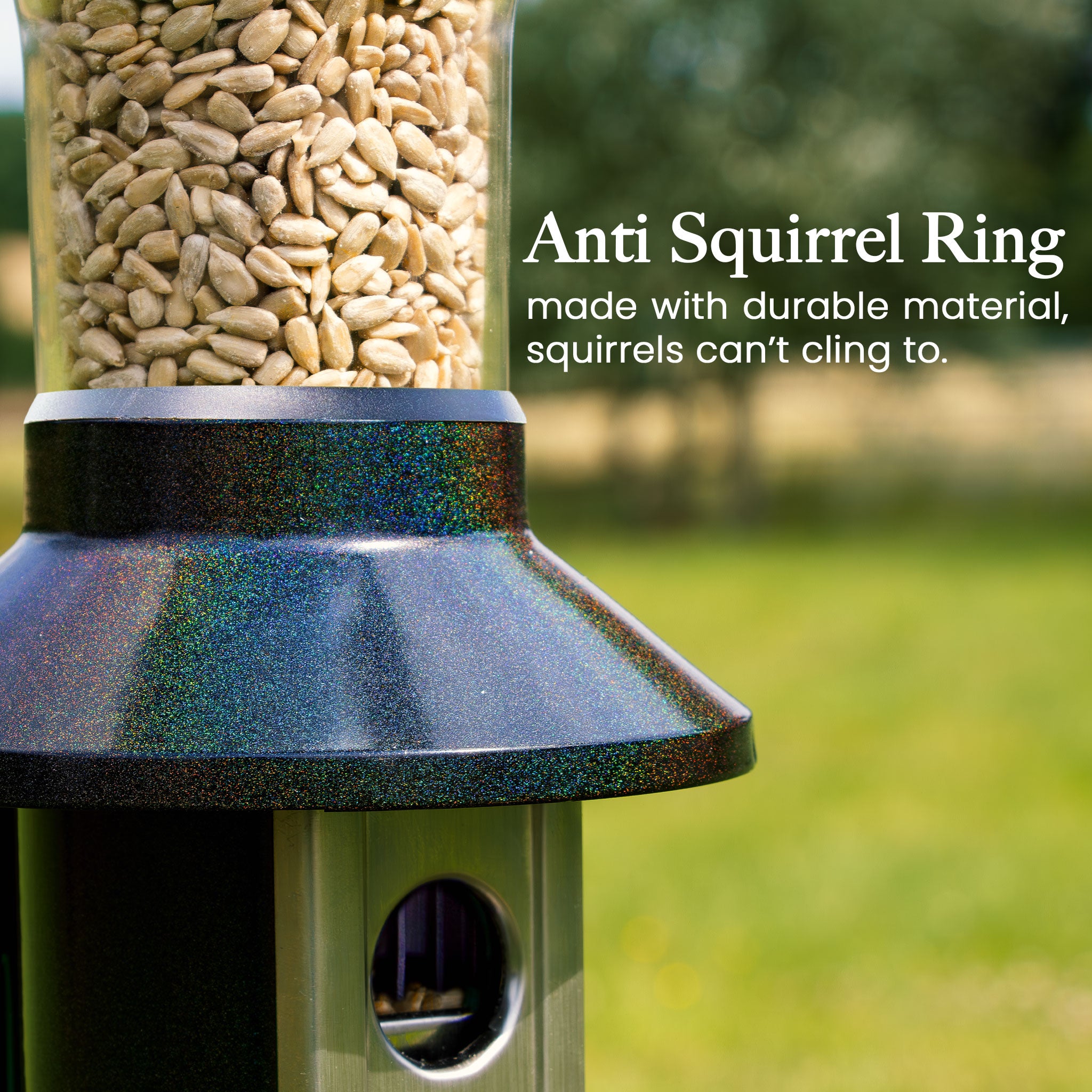 Roamwild Mega PestOff Squirrel Proof Bird Feeder 3.0 For Mixed Seed/Sunflower Hearts