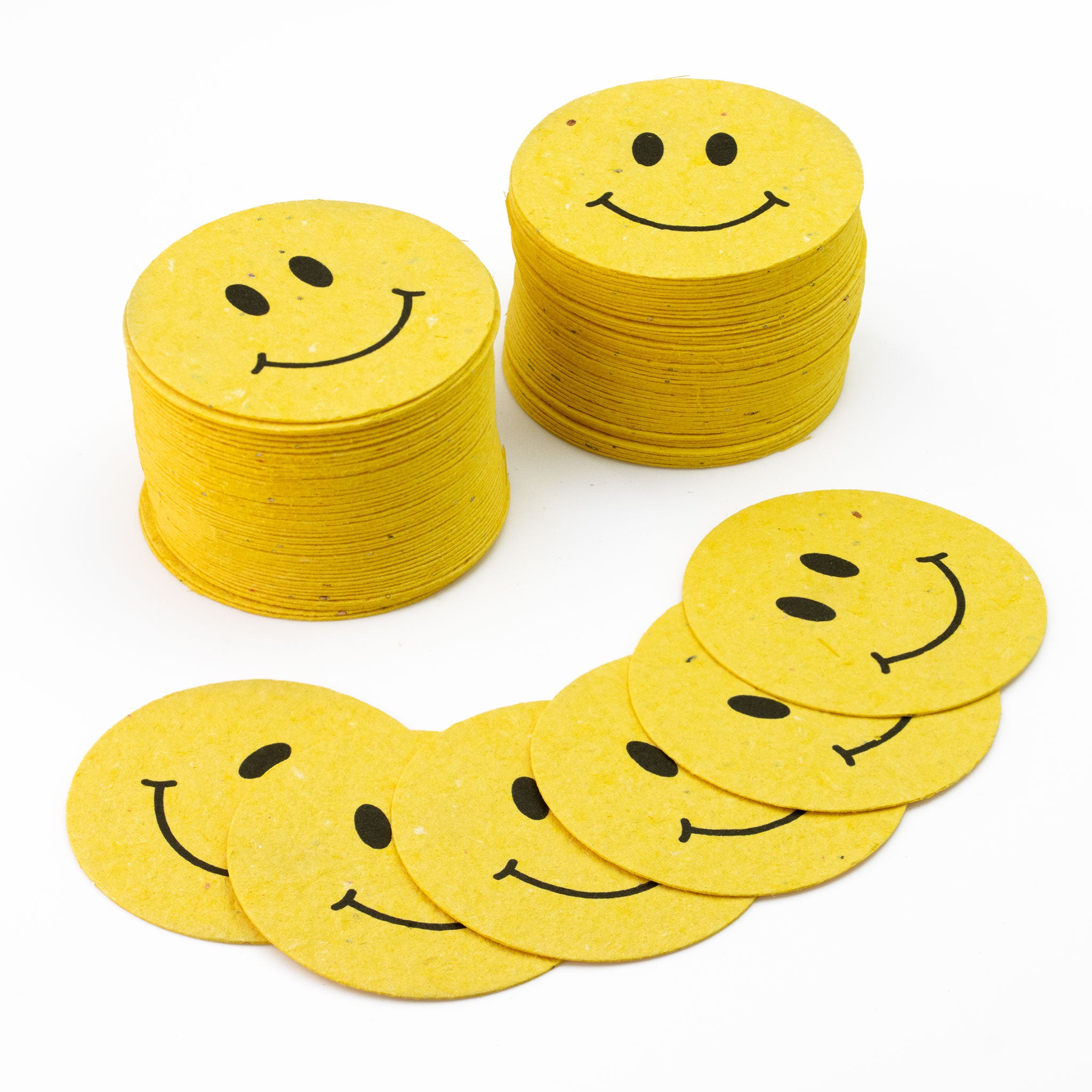 Roamwild Samenpapierformen – 100er-Pack (Smiley-Gesicht) 