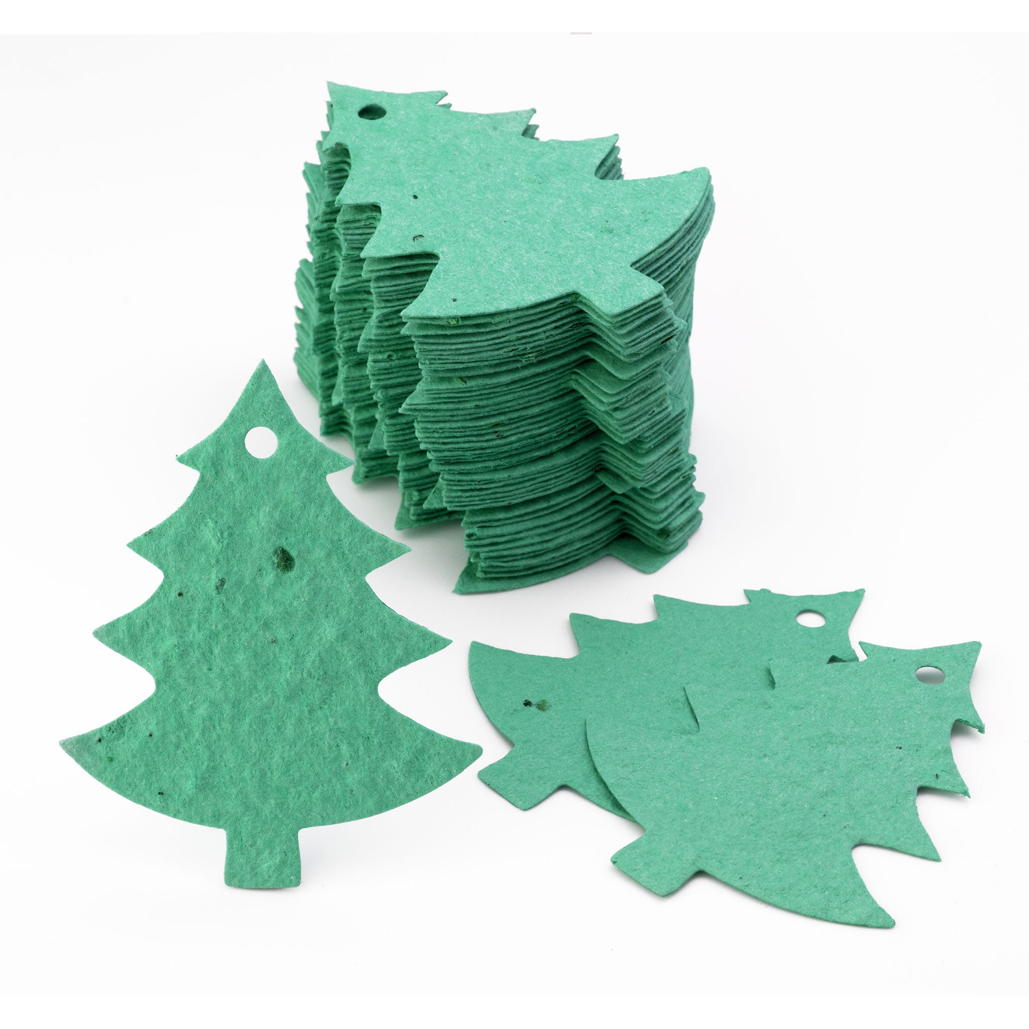 Roamwild Seeded Paper Shapes - Pack Of 50 (Christmas Tree)