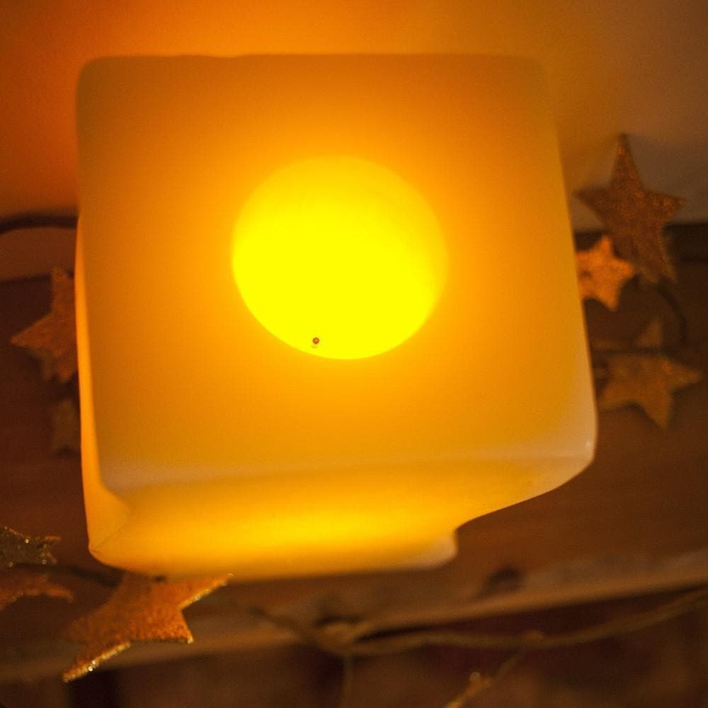 bright battery candle