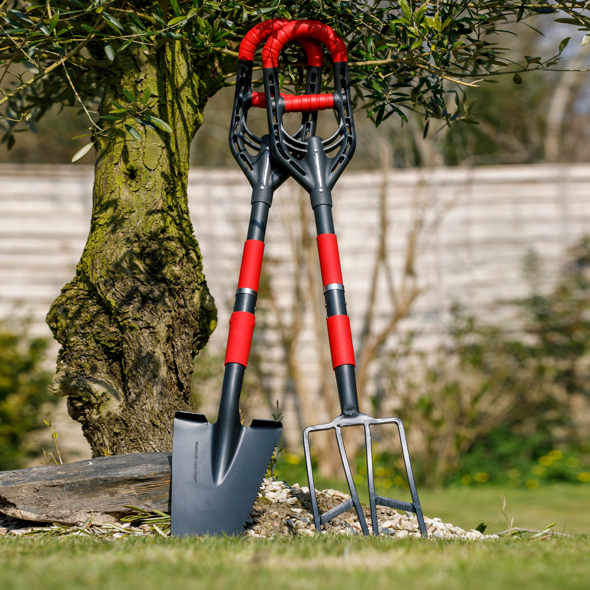 Video laden: Roamwild Multi-Digger Spade &amp; Fork-bundel